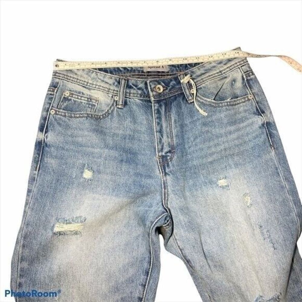 Special A high rise mom jean straight leg 5 NWOT Y2K ankle cropped jeans - Picture 7 of 12